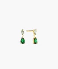 Ada Gemstone Drop Studs