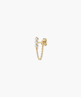 Single Trio Chain Stud