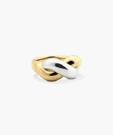 Dôme Brioche Mixed Metal Ring