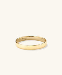 Bold Stacker: A sleek gold ring, versatile for everyday wear. Ideal for pairing with other Stacker rings for a stylish contrast.