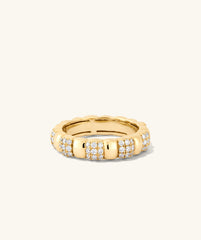 Pavé Diamond Soft Charlotte Ring