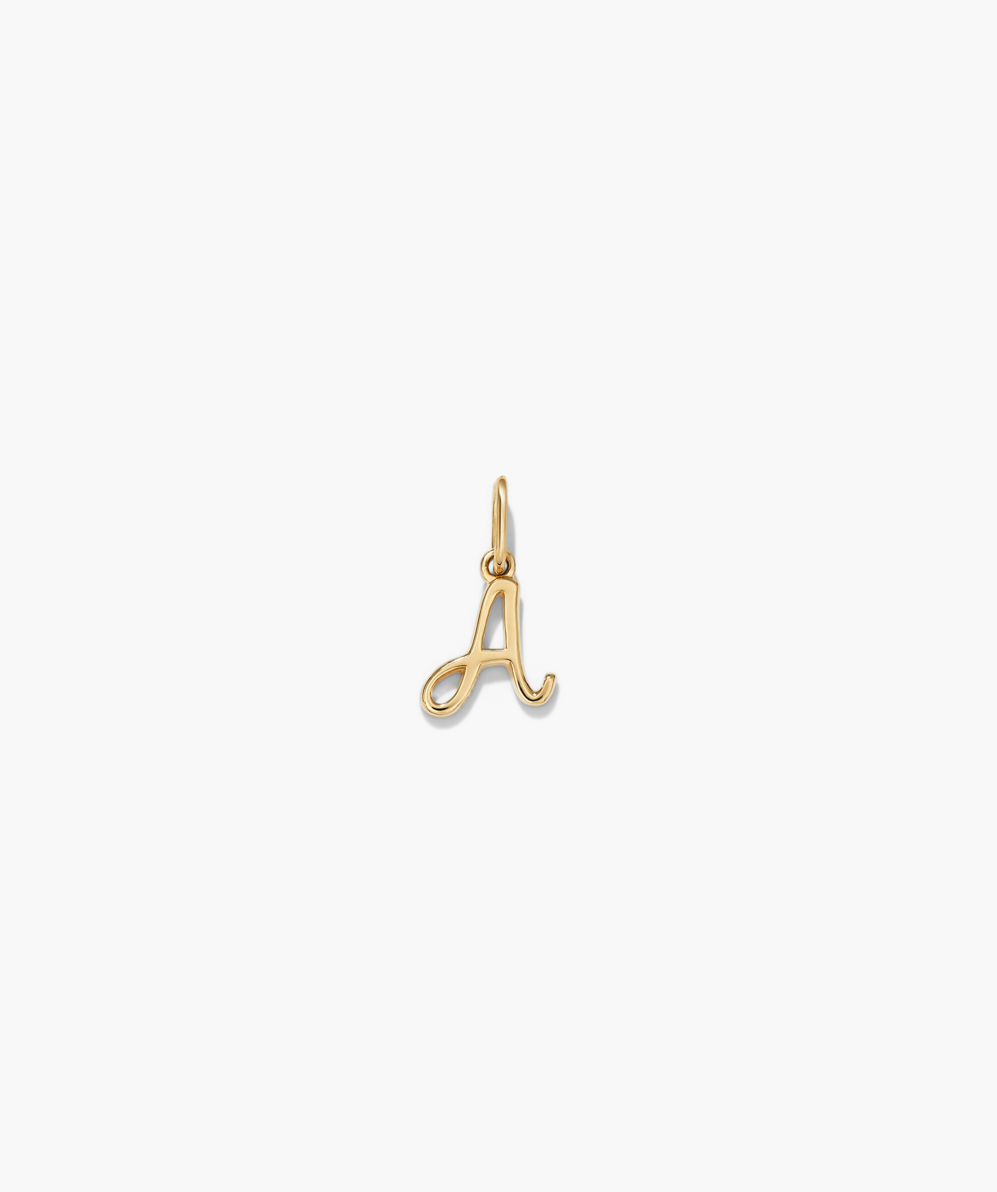 Cursive Letter Charm