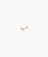 Single Celeste Lab Grown Diamond Triad Stud