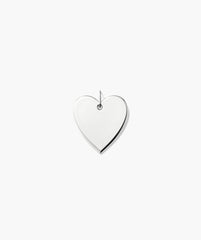 Flat Heart Charm