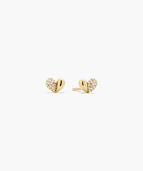 Better Half Heart Studs