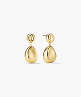 Organic Dôme Pebble Earrings