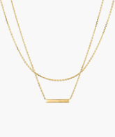 Layered Bar Necklace
