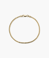Round Box Chain Bracelet