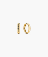 Charlotte Textured Hoops