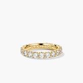 3mm Bold Diamond Eternity Band