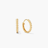 Beaded Small Hoops
