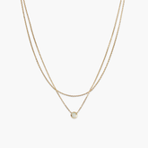Layered Opal Necklace
