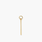 Single Bar Hoop Charm
