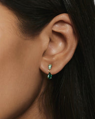 Ada Gemstone Drop Studs