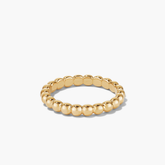 Metallic Sphere Ring