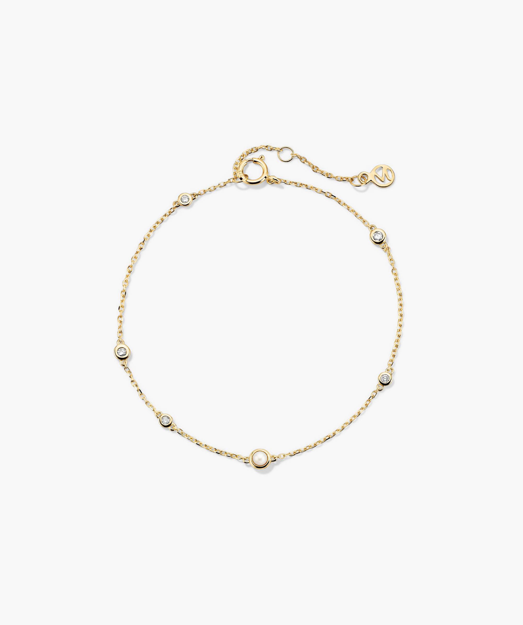 Multi Gemstone Station Bracelet handcrafted in 14k solid gold, featuring a gold chain with diamonds interspersed with colorful gems.