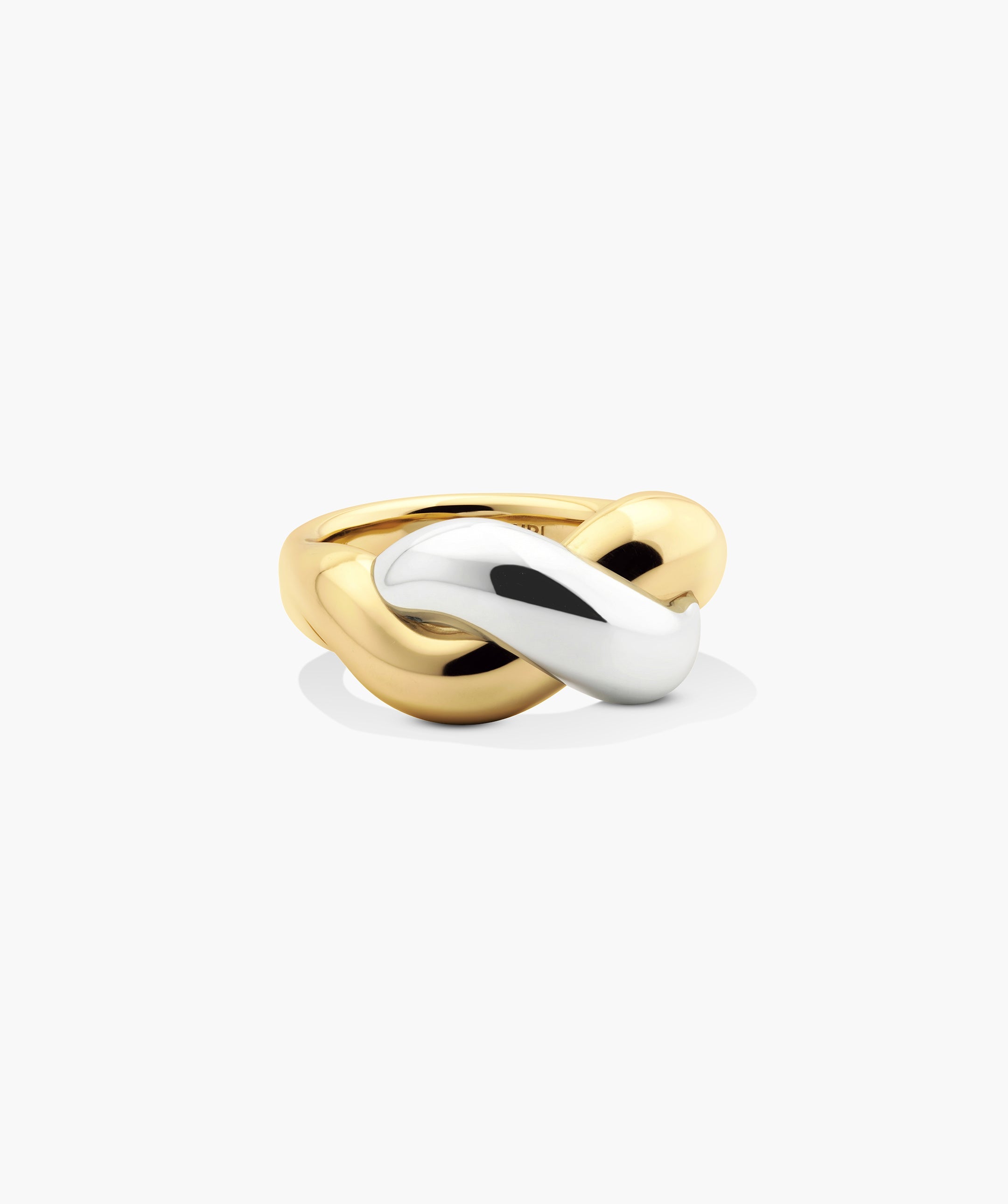 DÃ´me Brioche Mixed Metal Ring