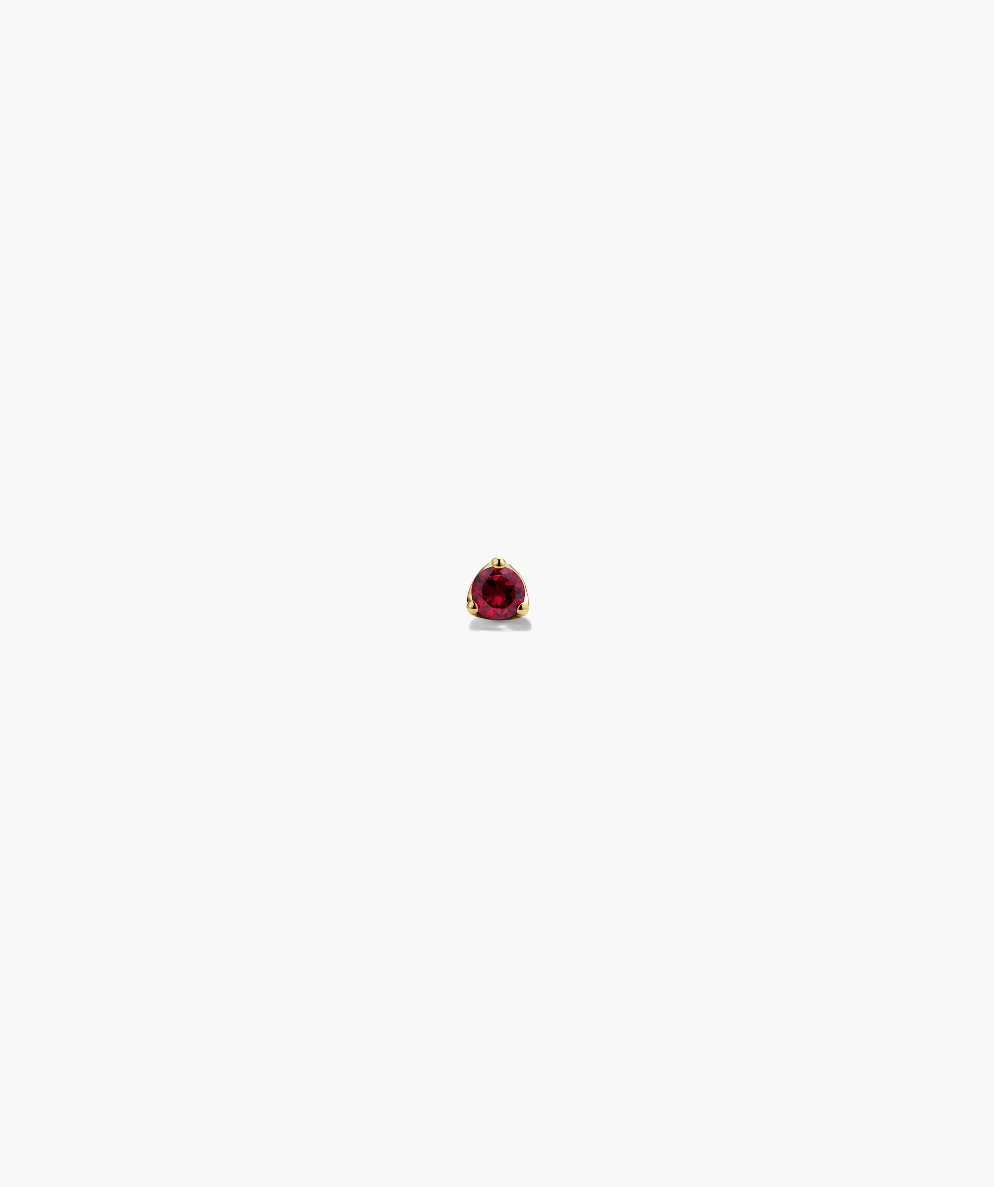 Piercing Studio - Single Gemstone Mini Flat Back Stud