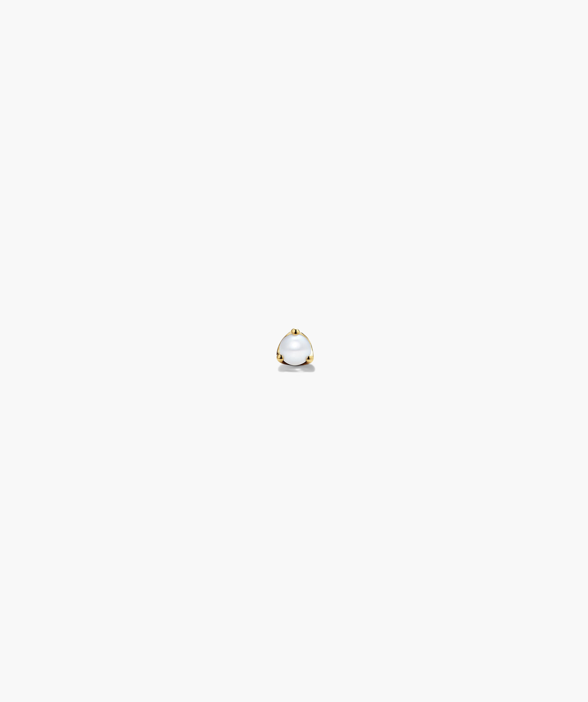 Gemstone Mini Stud earrings displayed in various shades, ideal for stacking. Choose based on birthstone, favorite person, or preferred color.