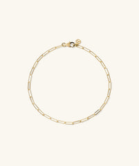 Boyfriend Bold Bracelet: A handcrafted 14k solid gold chain bracelet with a clasp, designed for everyday wear, adding a raw and bold touch to your style.