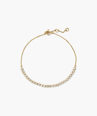 Lab Grown Sapphire Half Tennis Bracelet