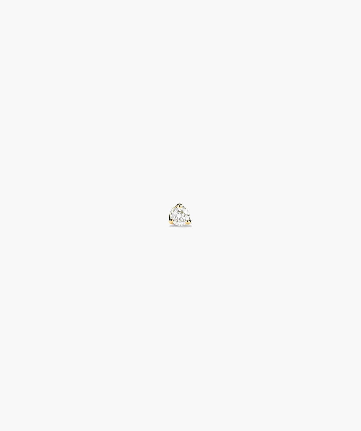 Piercing Studio - Single Diamond Mini Flat Back Stud