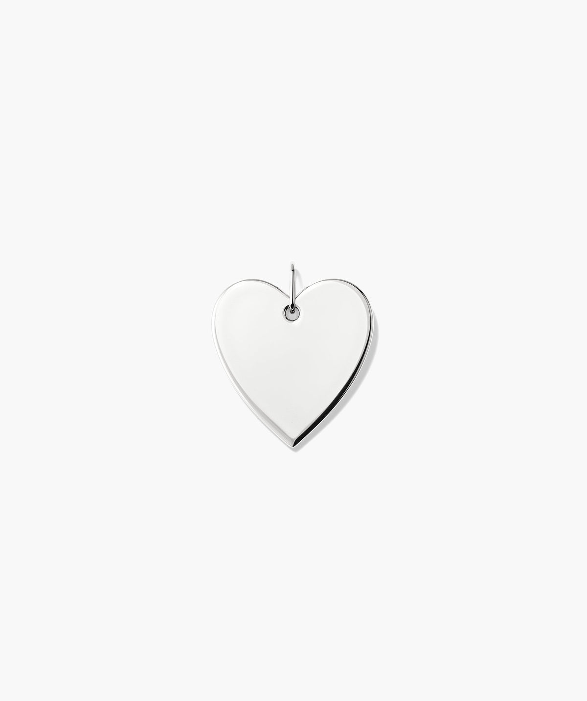 Flat Heart Charm