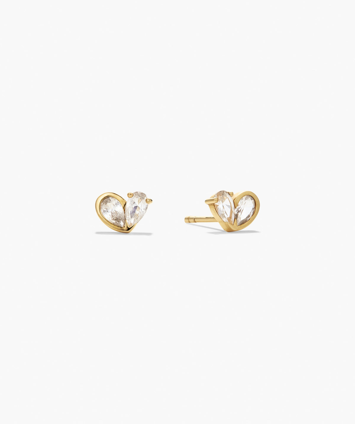 Two of Hearts Studs