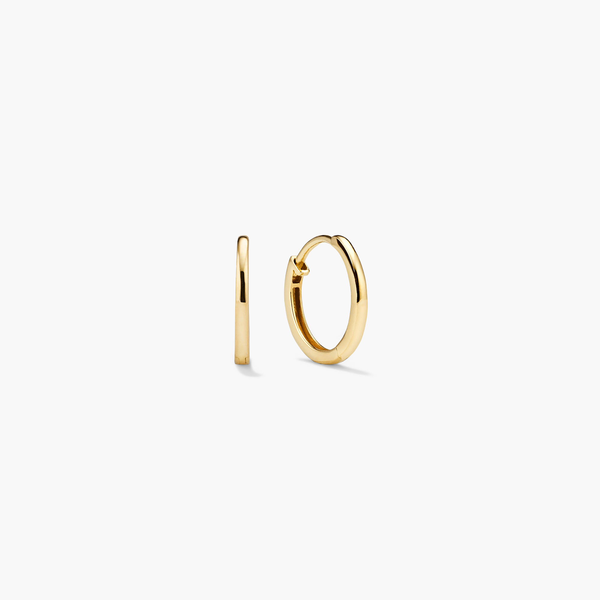 Easy Huggie Hoops