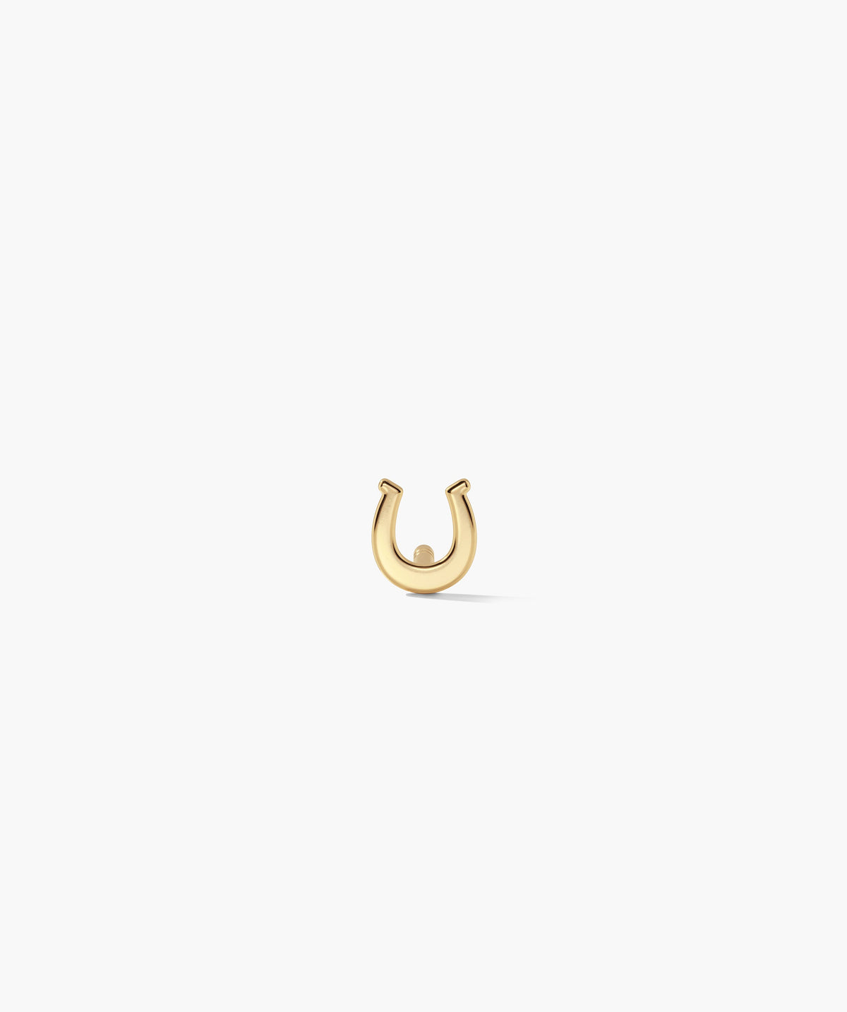 Single Horseshoe Stud