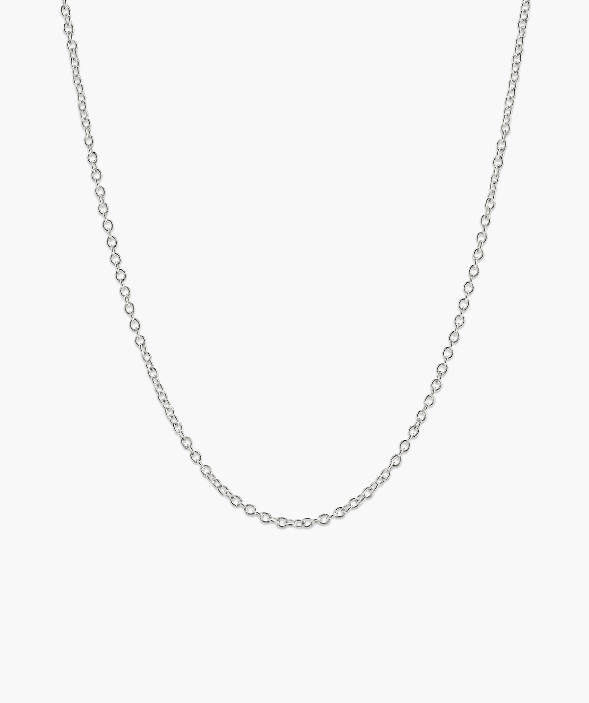 Cable Chain Necklace adorned with diamonds, perfect for timeless elegance and versatile style.