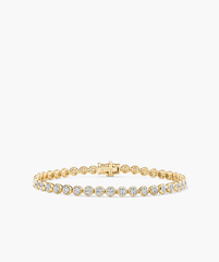 Micro-PavÃ© Diamond RiviÃ¨re Bracelet