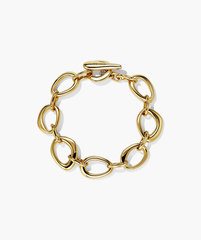 Organic DÃ´me Ripple Chain Bracelet