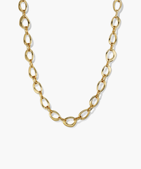 Organic DÃ´me Ripple Chain Necklace