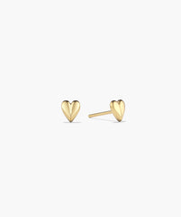 Puffy Heart Studs