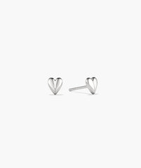 Puffy Heart Studs