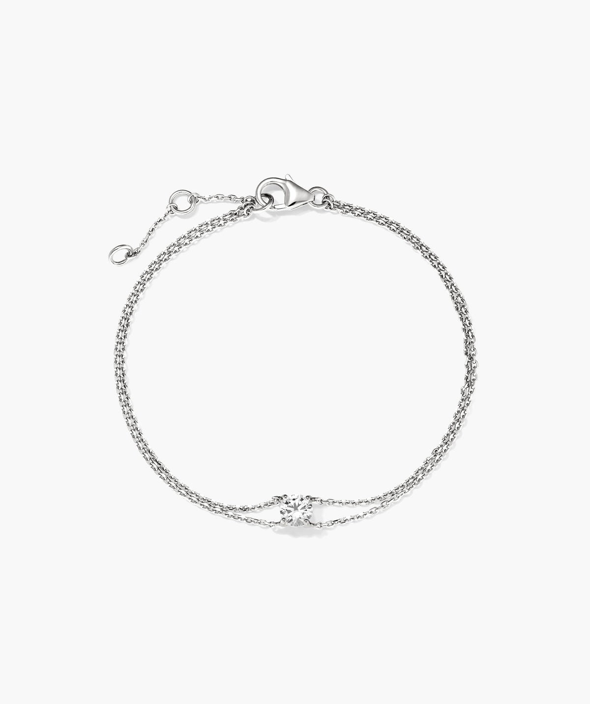 Round Lab Grown Sapphire Bracelet