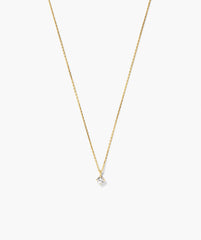 Round Lab Grown Sapphire Necklace