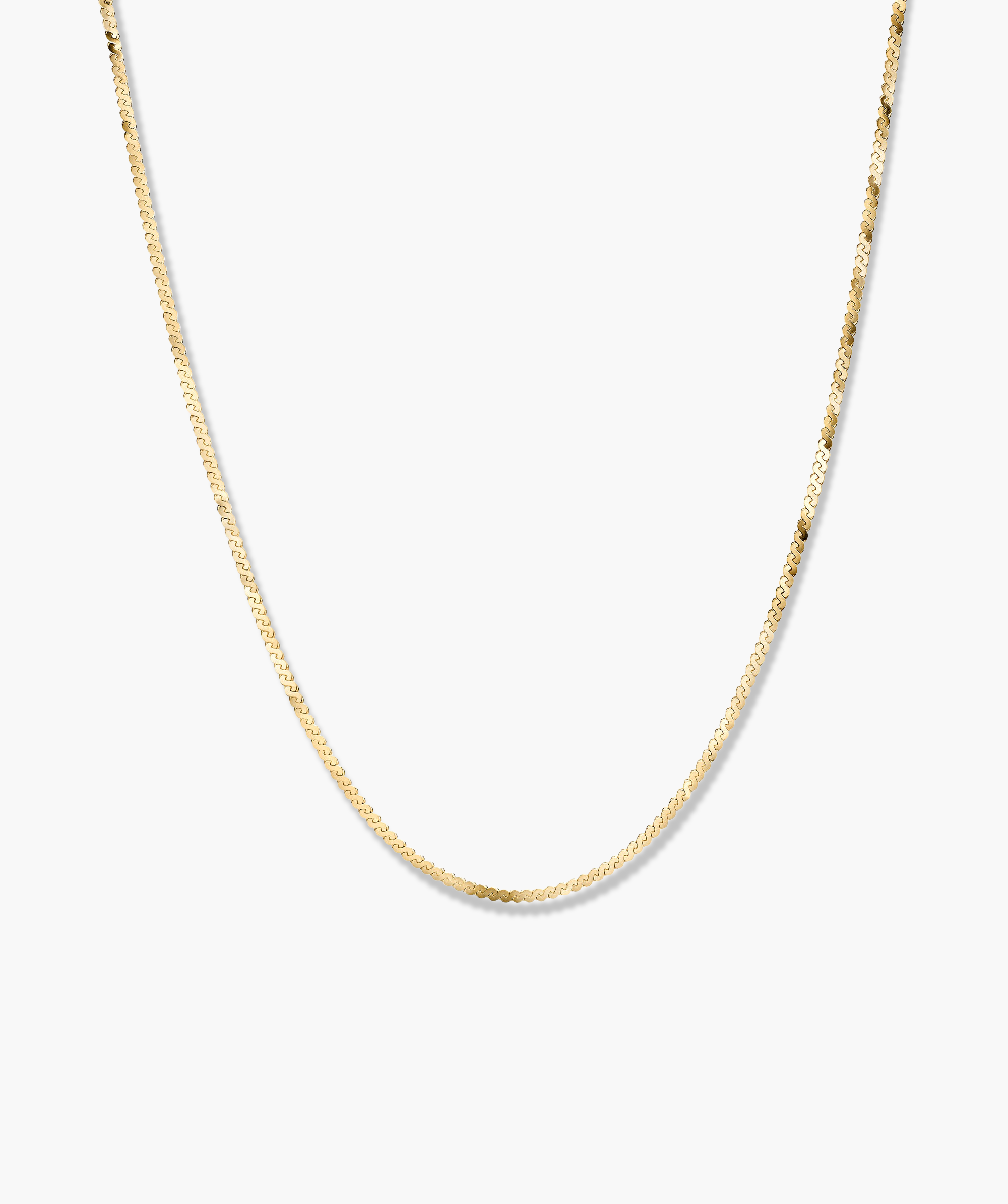 Serpentine Chain Necklace