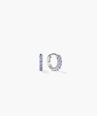 Zora Gemstone Huggies