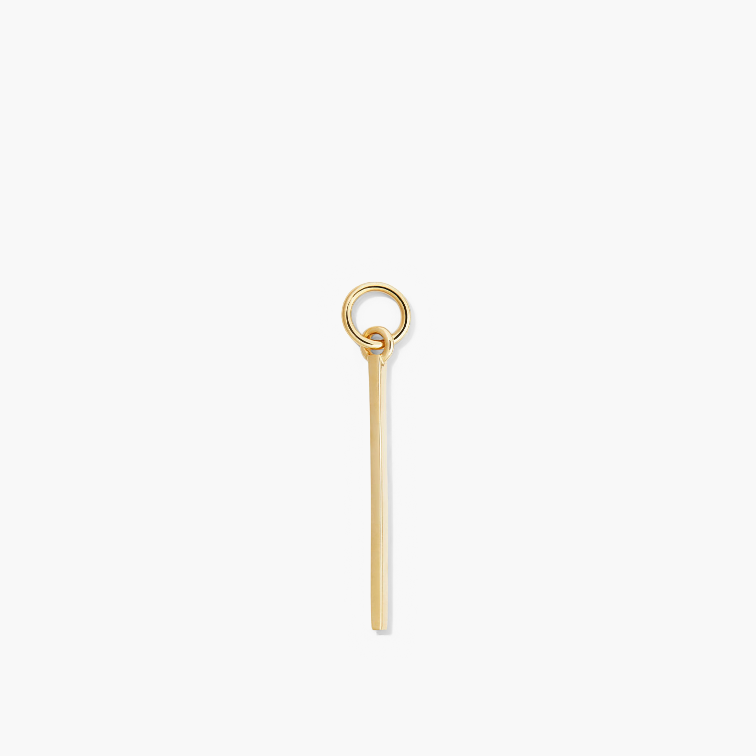 Single Bar Hoop Charm