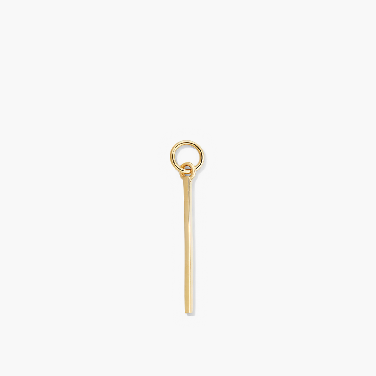 Single Bar Hoop Charm