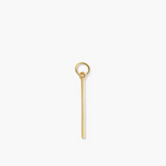 Single Bar Hoop Charm