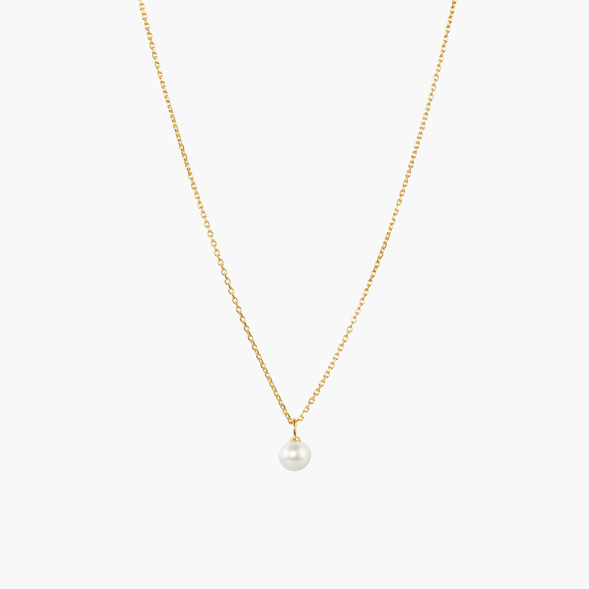 Mini Pearl Pendant Necklace