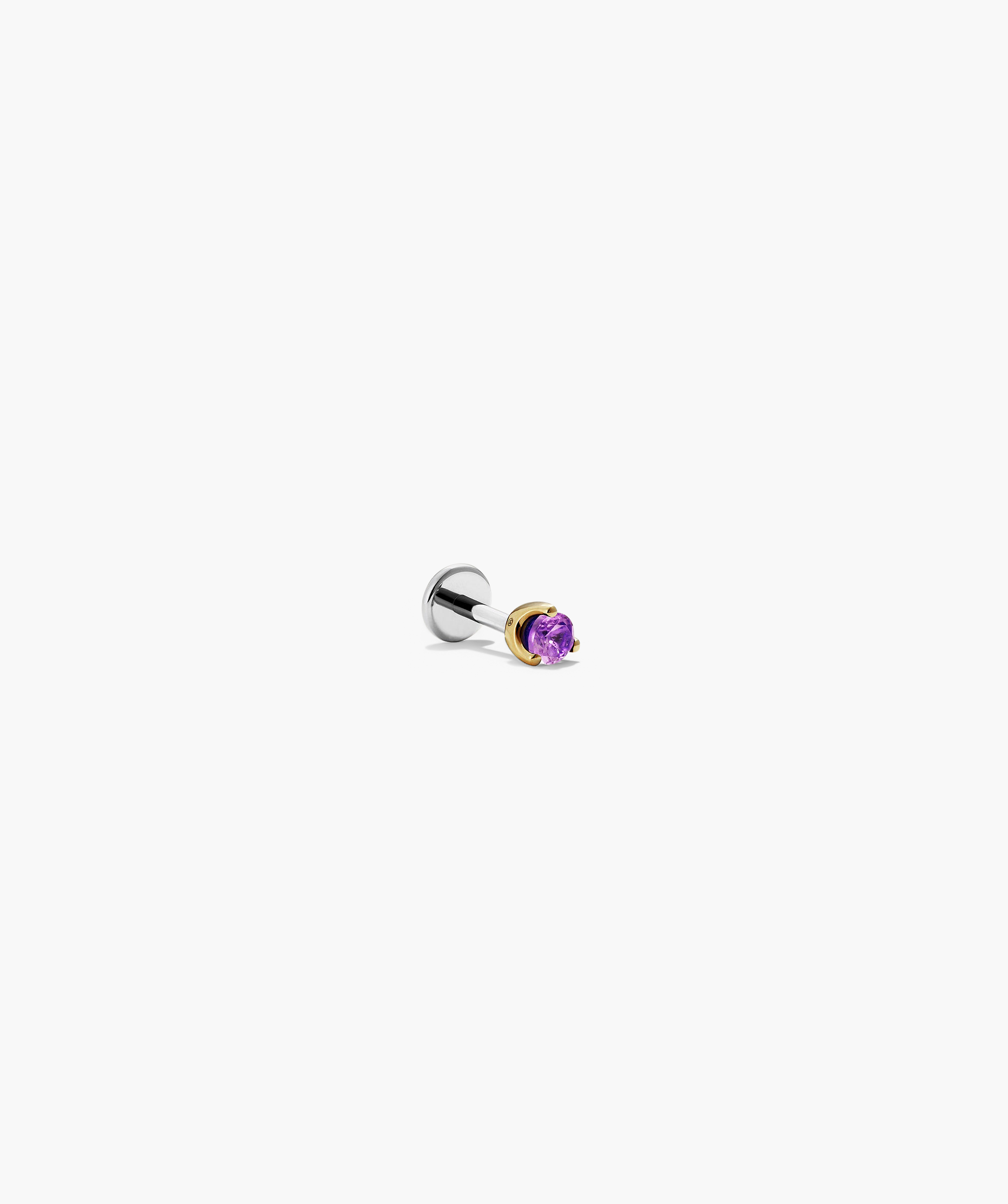 Gemstone Mini Stud earrings, ideal for stacking, featuring a variety of gemstone options to represent birthstones or personal favorites, enhancing any jewelry collection.