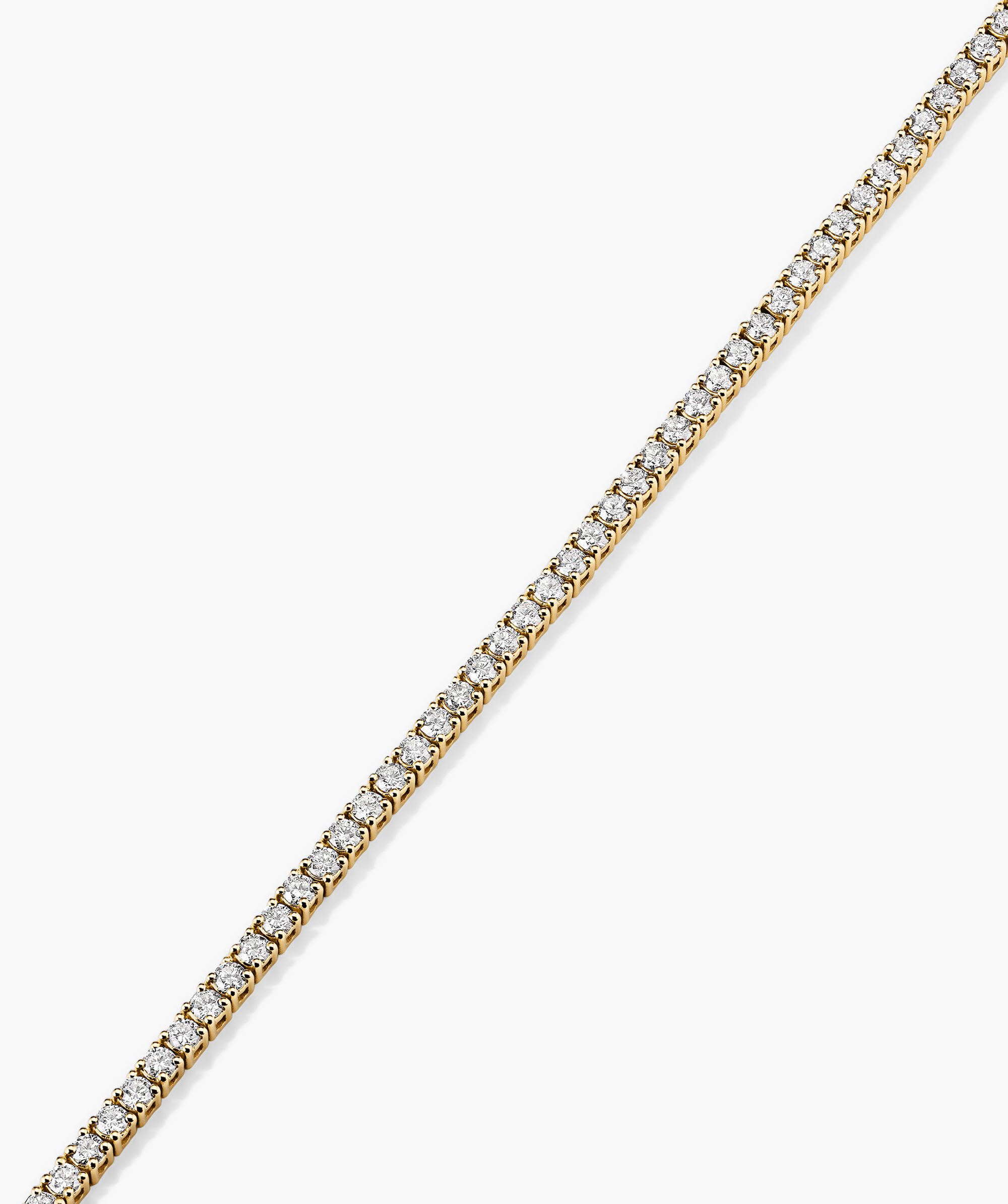 Lab Grown Diamond Tennis Necklace 1.8mm, featuring a 14k solid gold chain adorned with lab-grown diamonds, showcasing premium craftsmanship and ethical sourcing.