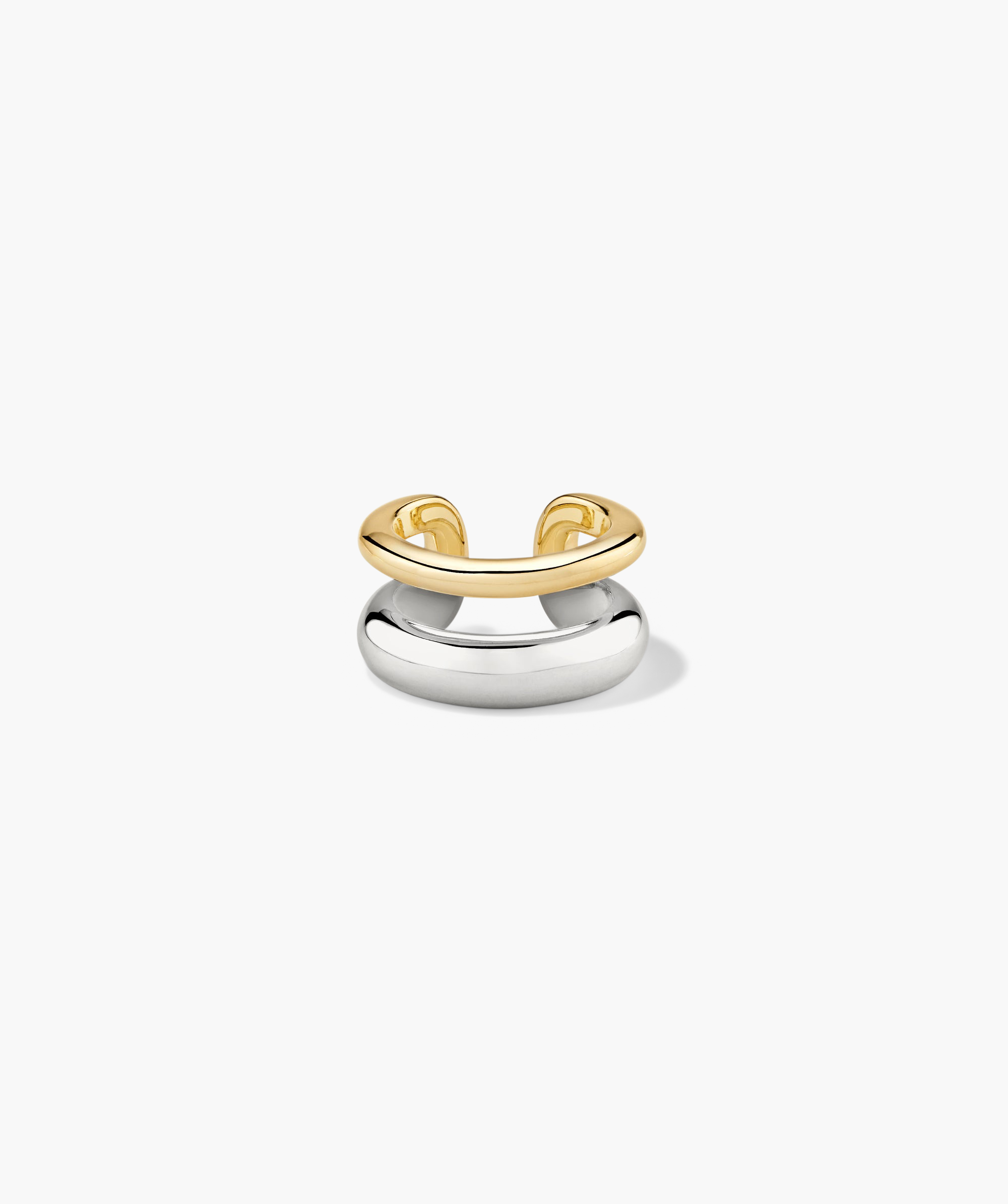 Single Duet Mixed Ear Cuff