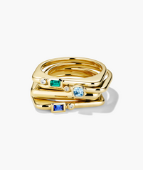 Bold Puzzle Stacking Ring