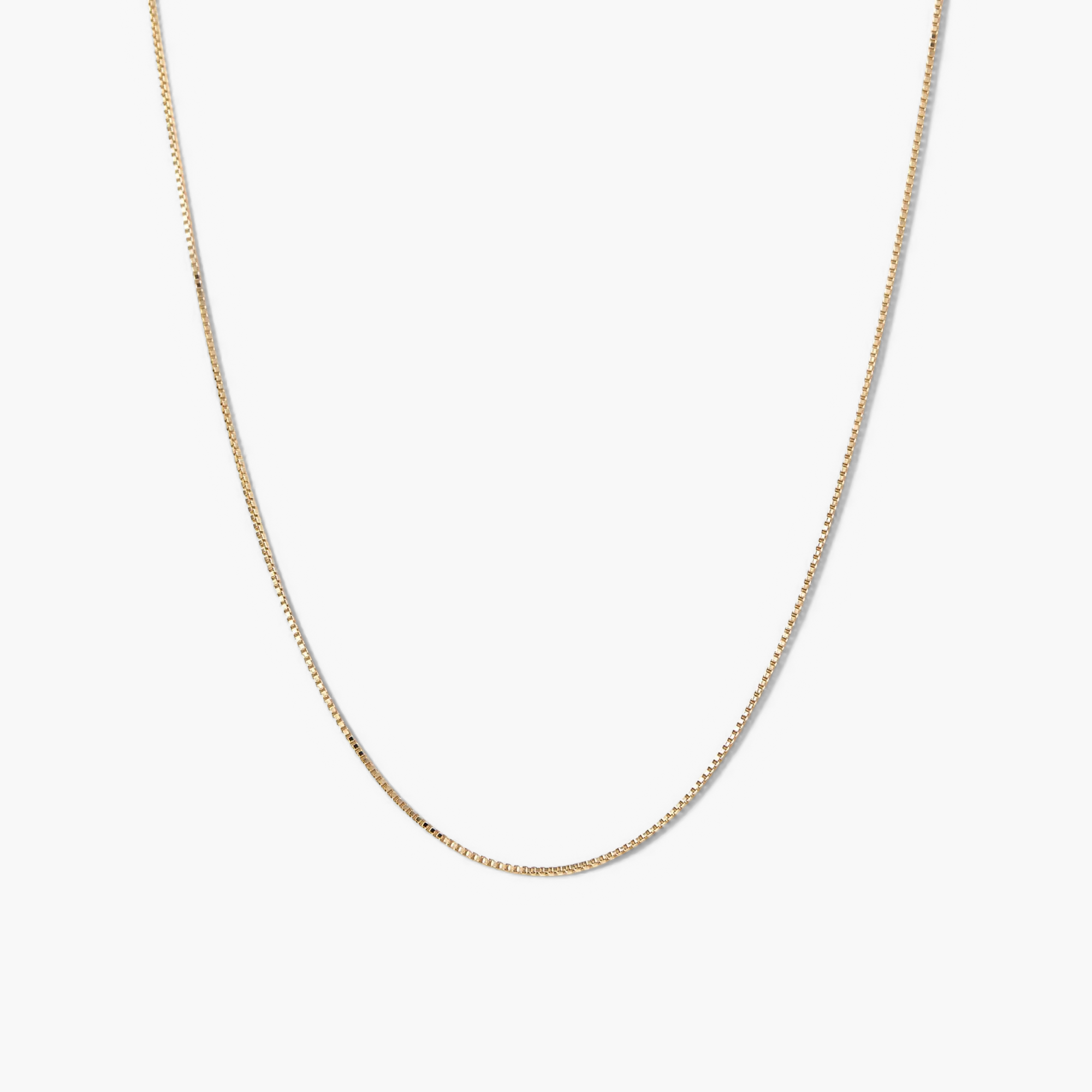 Baby Box Chain Necklace