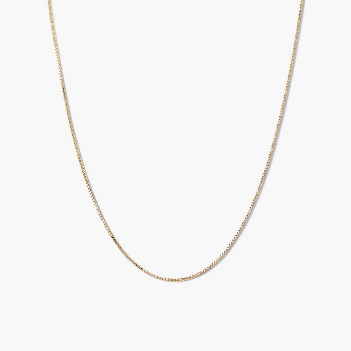 Baby Box Chain Necklace